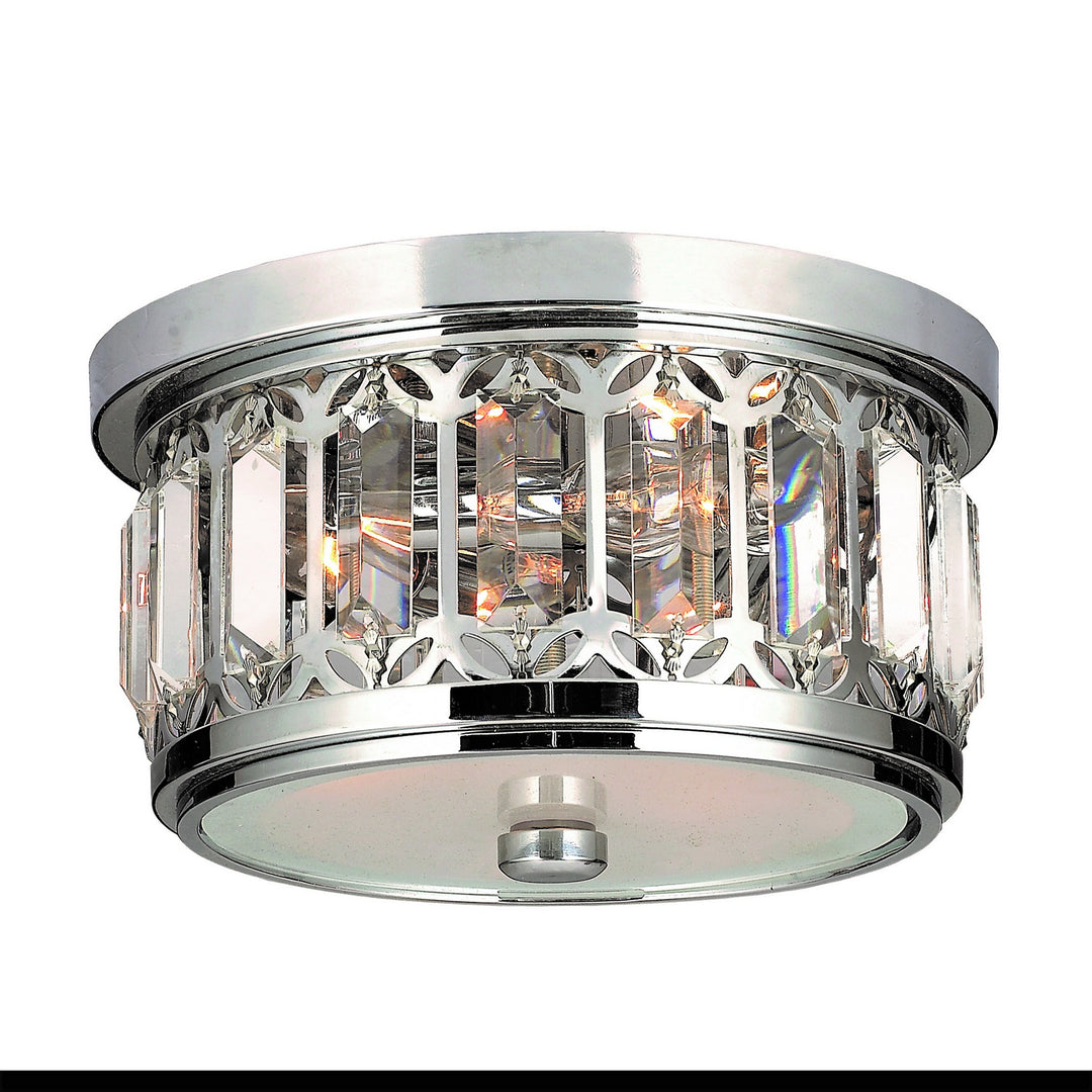 Worldwide Parlour W33139C10 Ceiling Light - Polished Chrome
