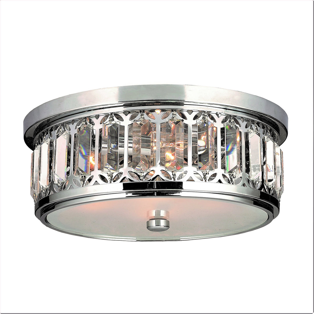 Worldwide Parlour W33139C14 Ceiling Light - Polished Chrome