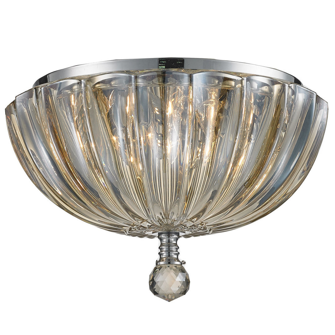 Worldwide Mansfield W33141C10-GT Ceiling Light - Polished Chrome