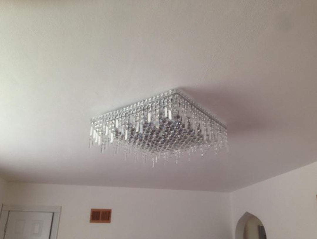 Worldwide Cascade W33620C24 Ceiling Light - Polished Chrome