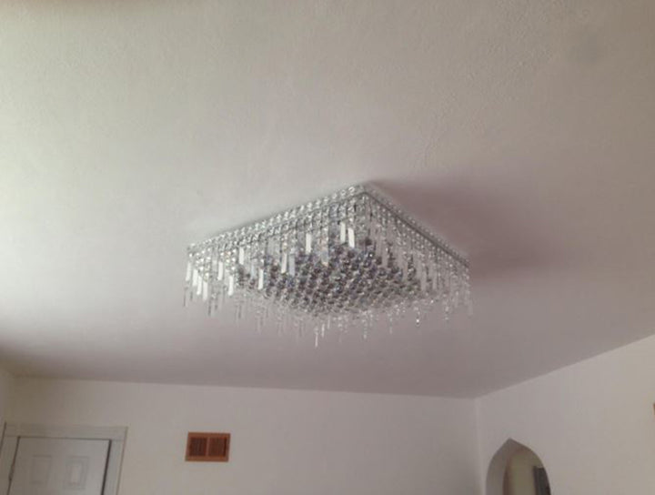 Worldwide Cascade W33620C24 Ceiling Light - Polished Chrome
