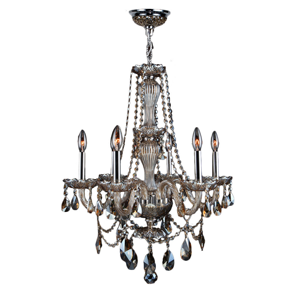 Worldwide Provence W83096C23-GT Chandelier Light - Polished Chrome