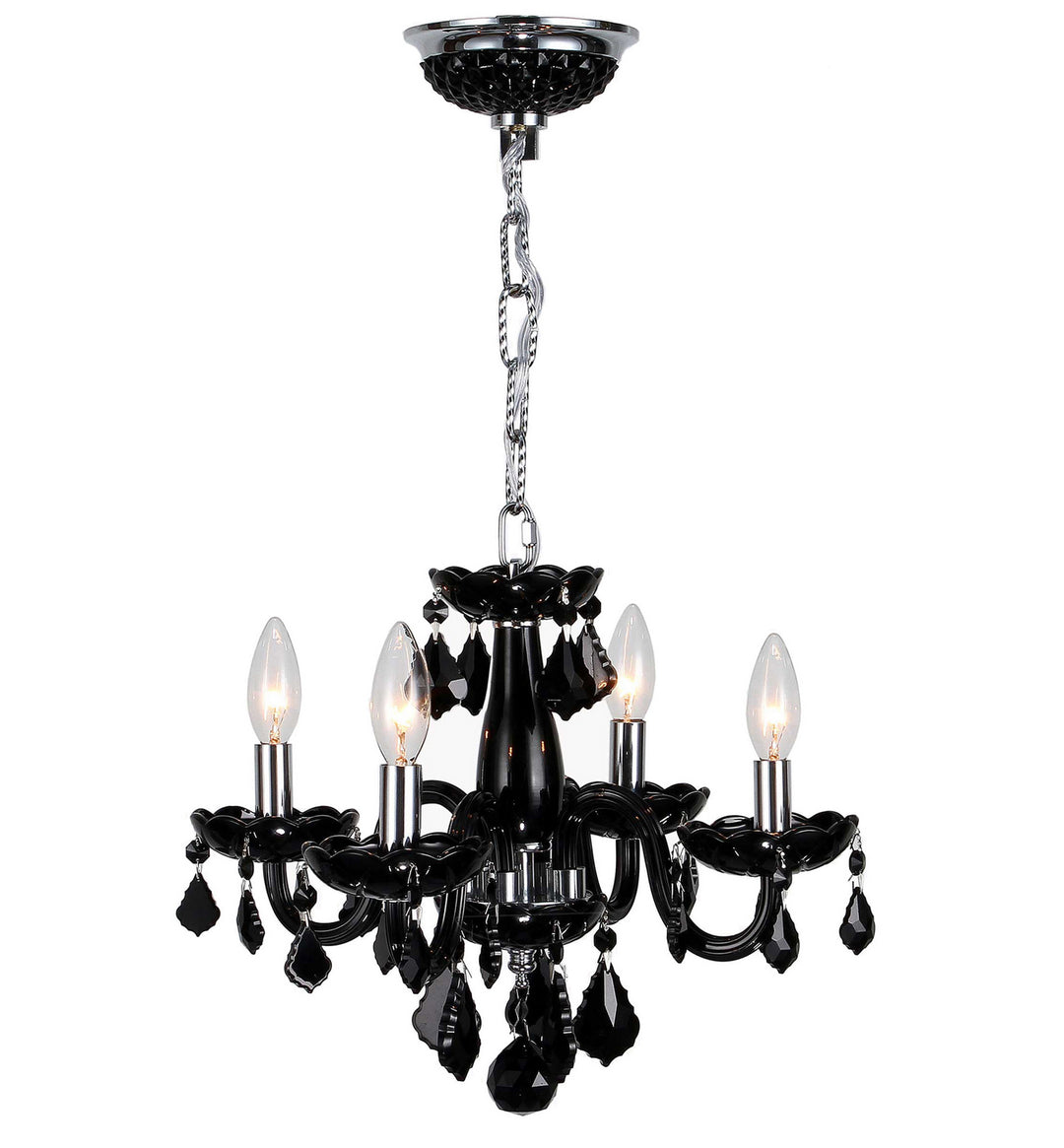 Worldwide Clarion W83100C16-BL Chandelier Light - Polished Chrome