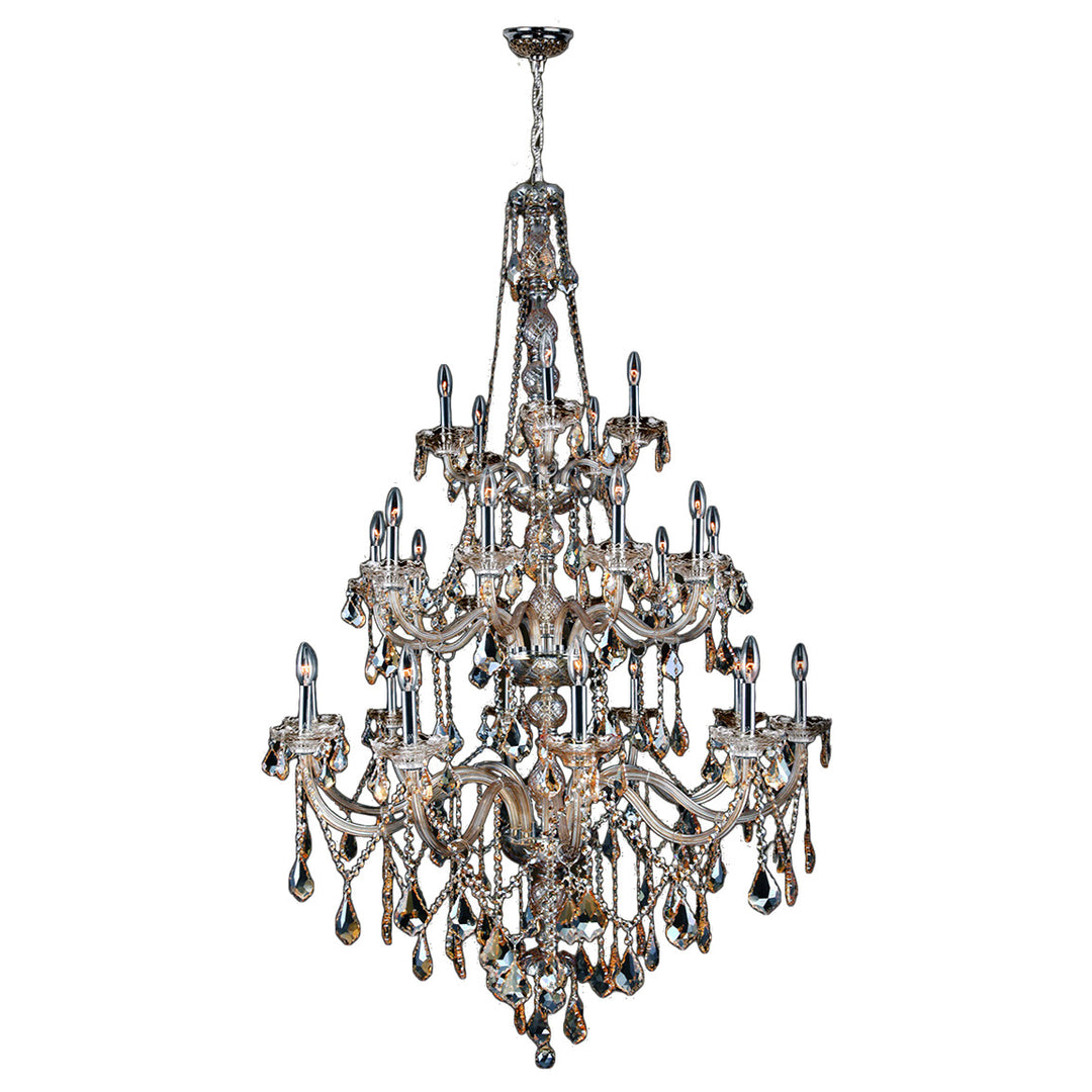 Worldwide Provence W83108C43-GT Chandelier Light - Polished Chrome