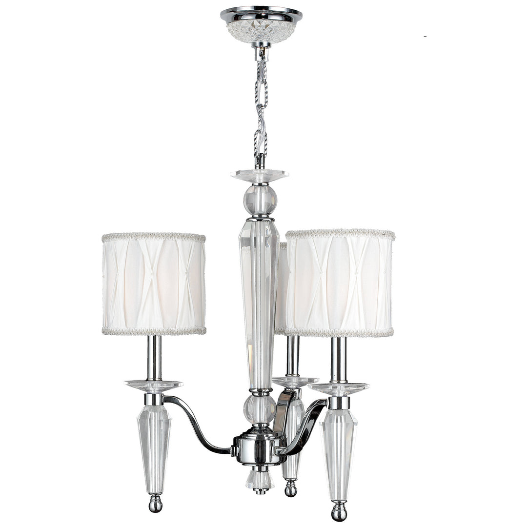 Worldwide Gatsby W83132C18 Chandelier Light - Polished Chrome