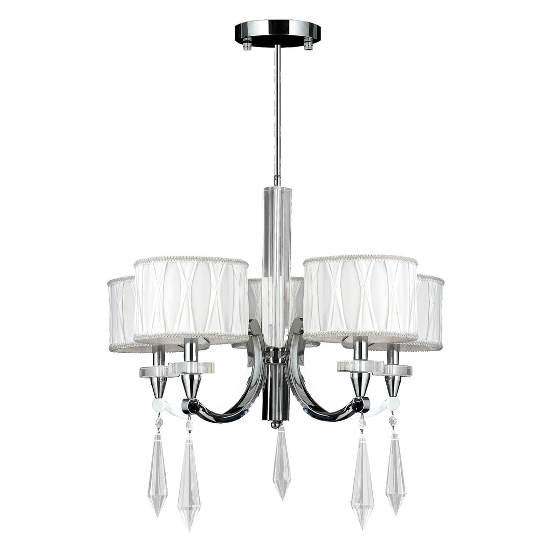 Worldwide Cutlass W83134C26 Chandelier Light - Polished Chrome