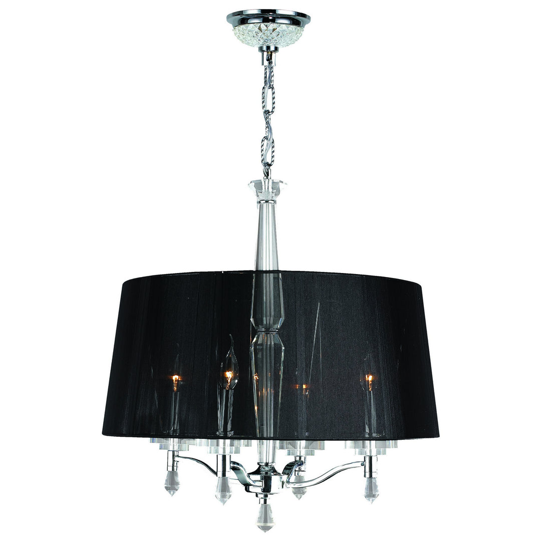 Worldwide Gatsby W83135C18 Chandelier Light - Polished Chrome