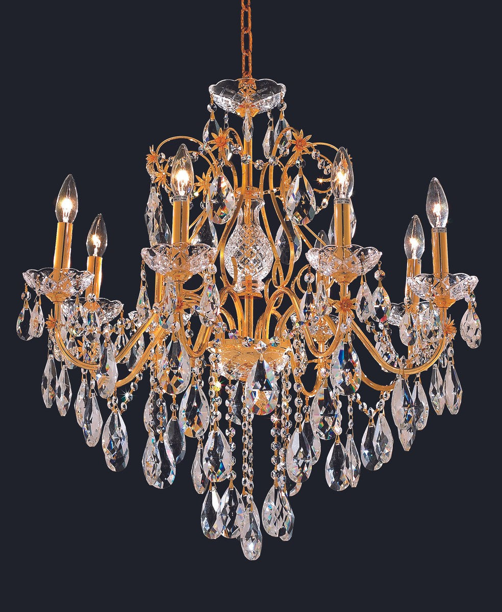 Elegant St. Francis 2016D26G/RC Chandelier Light - Gold