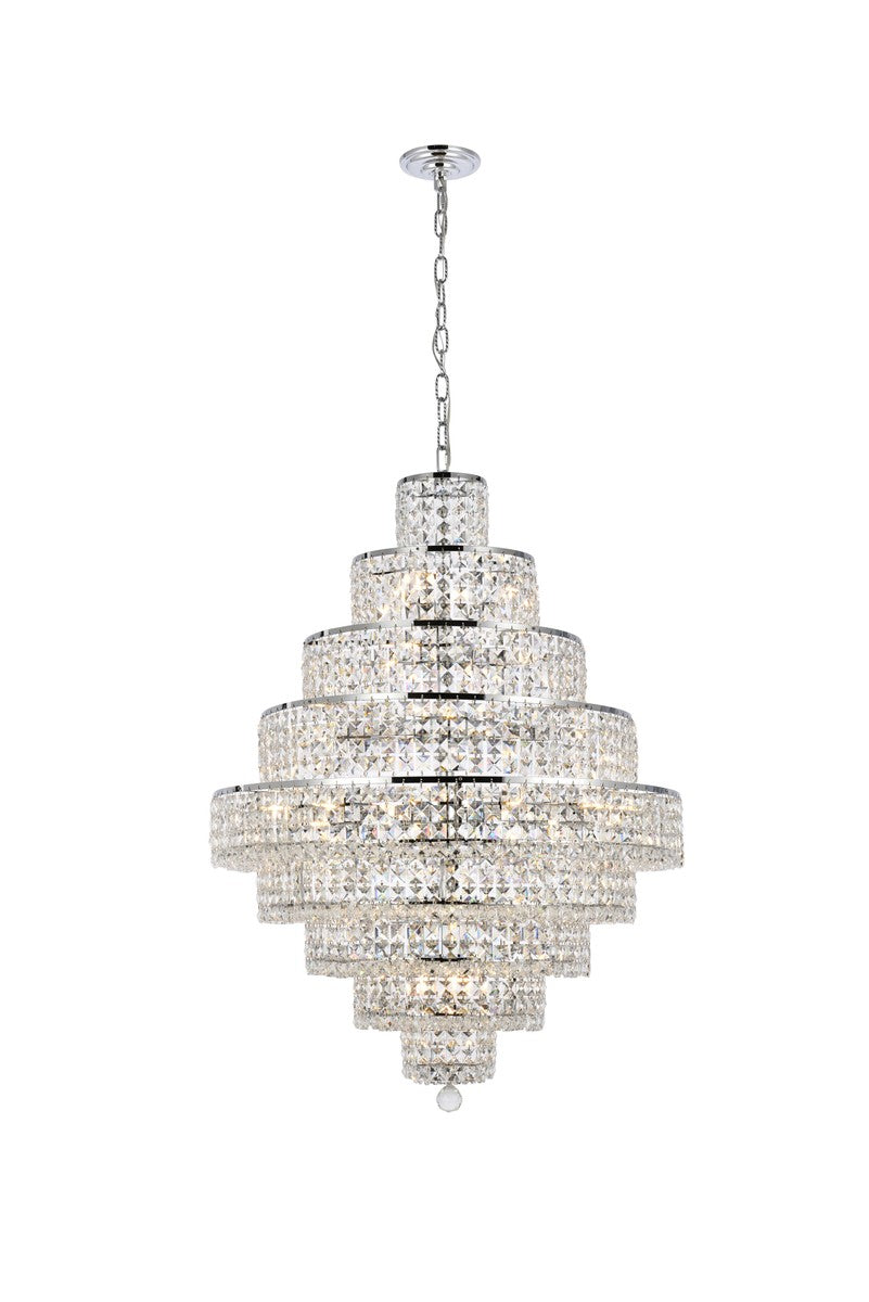 Elegant Maxime 2039D30C/RC Chandelier Light - Chrome