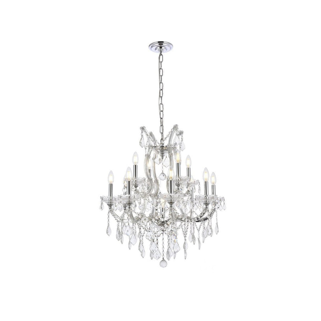 Elegant Maria Theresa 2800D27C/RC Chandelier Light - Chrome