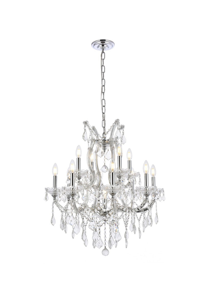 Elegant Maria Theresa 2800D27C/RC Chandelier Light - Chrome