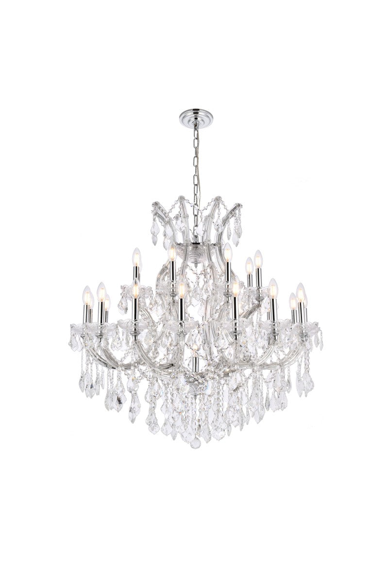 Elegant Maria Theresa 2800D36C/RC Chandelier Light - Chrome