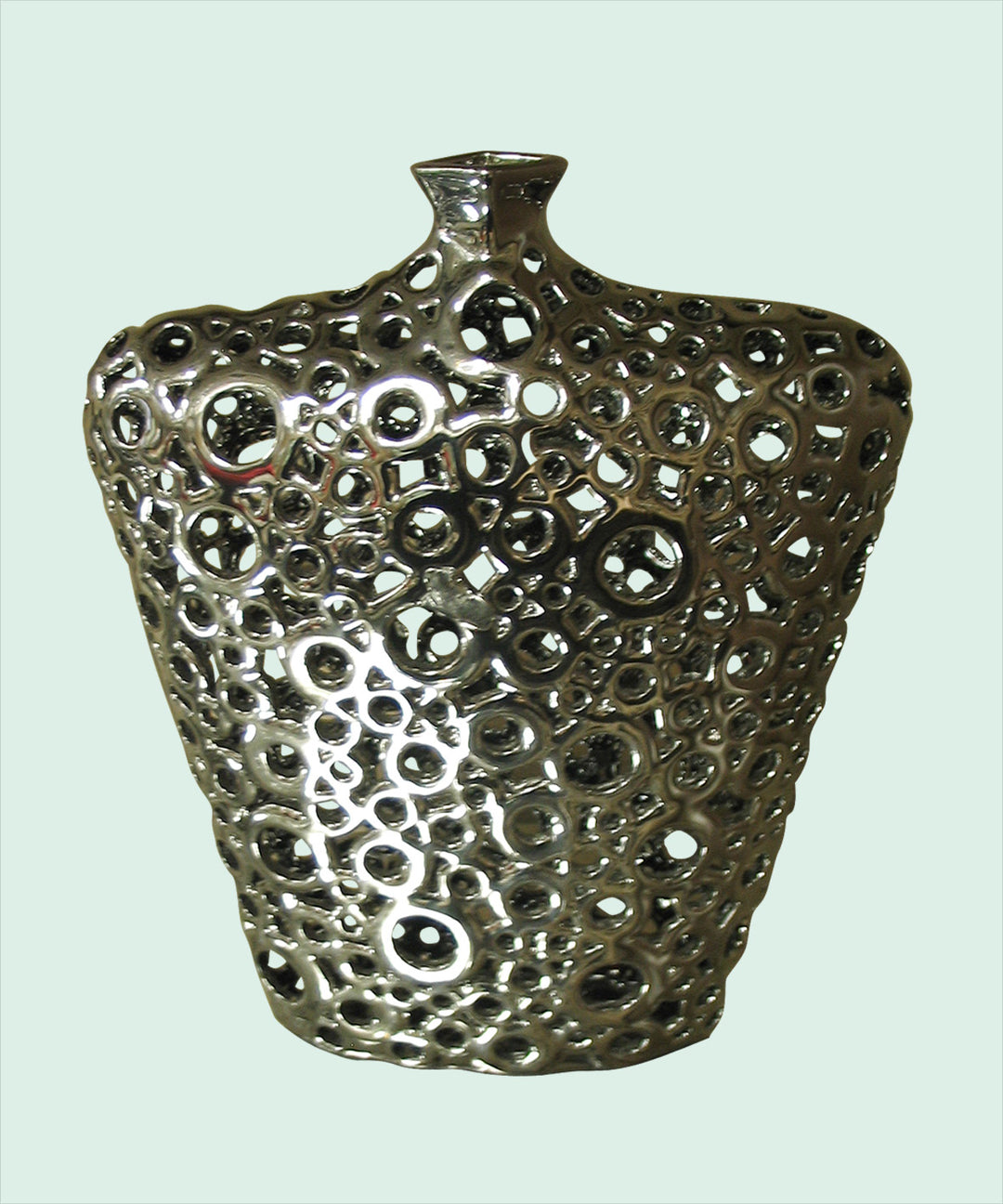 Bethel International QA05   Vase Silver