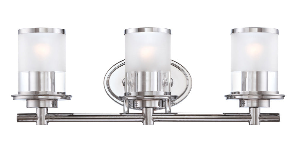 Designers Fountain Essence 6693-CH Bath Vanity Light 23 in. wide - Chrome