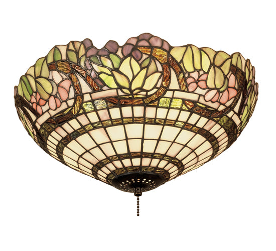 Meyda Tiffany Handel Grapevine 47608 Ceiling Light - Purple Pr Pink Pbnawr