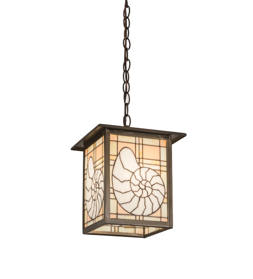 Meyda Tiffany Nautilus 47765 Pendant Light - Antique Copper