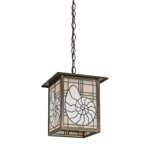 Meyda Tiffany Nautilus 47765 Pendant Light - Antique Copper