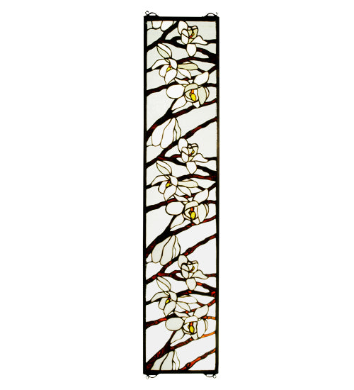 Meyda Tiffany Lighting 47887 Magnolia Window Mirror Bronze / Dark