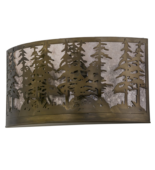 Meyda Tiffany Tall Pines 48082 Wall Light - Antique Copper