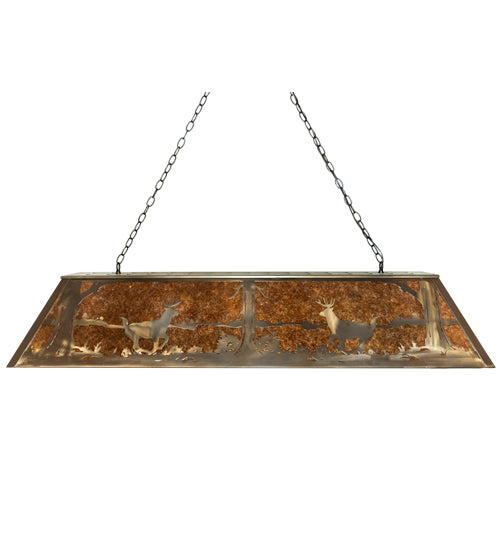 Meyda Tiffany Deer At Lake 48172 Pendant Light - Antique Copper