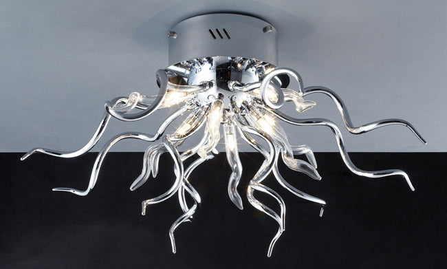 Bethel International KA105 Ceiling Light - Chrome