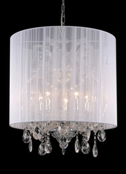 Bethel International Chandelier Light 4307-5C Chandelier Light - Chrome