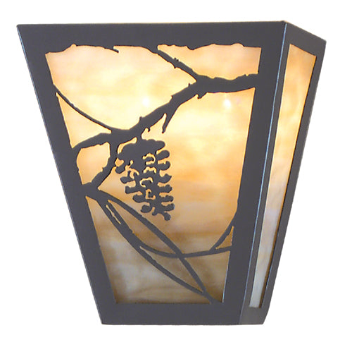 Meyda Tiffany Whispering Pines 48307 Wall Light - Timeless Bronze