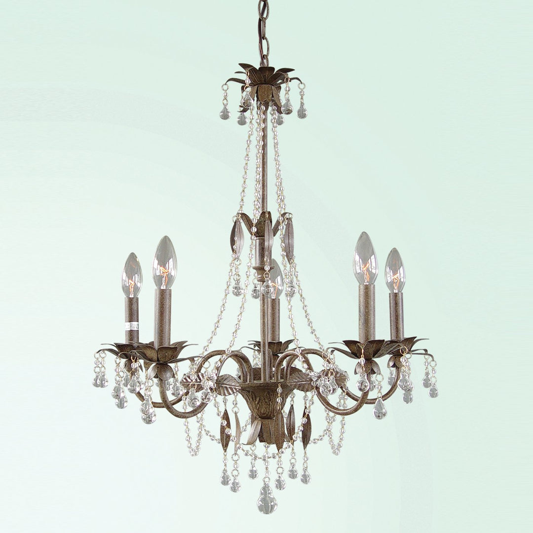 Bethel International RT101  Chandelier  Brown