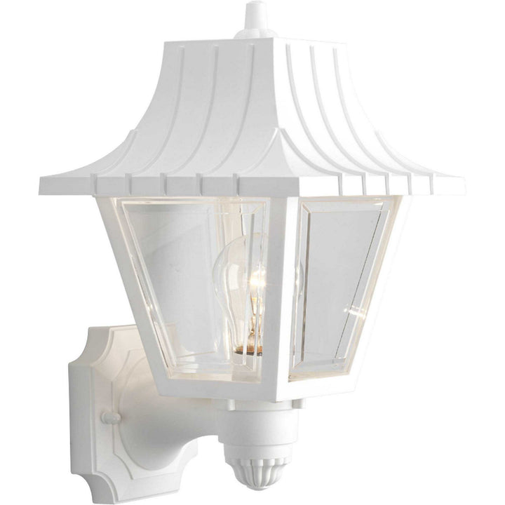 Progress Lighting P5814-30 Mansard One Light Wall Lantern Outdoor White