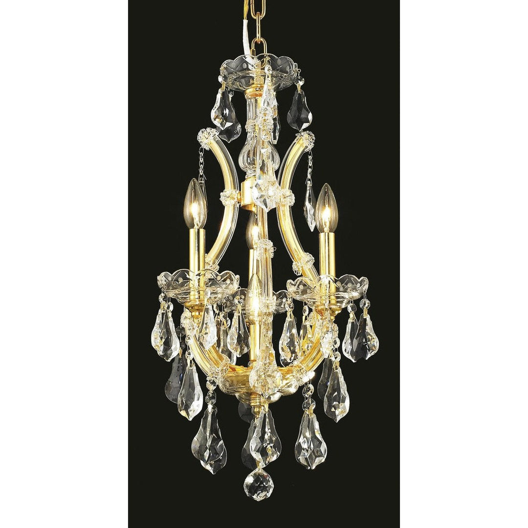 Elegant Maria Theresa 2801D12G/RC Chandelier Light - Gold