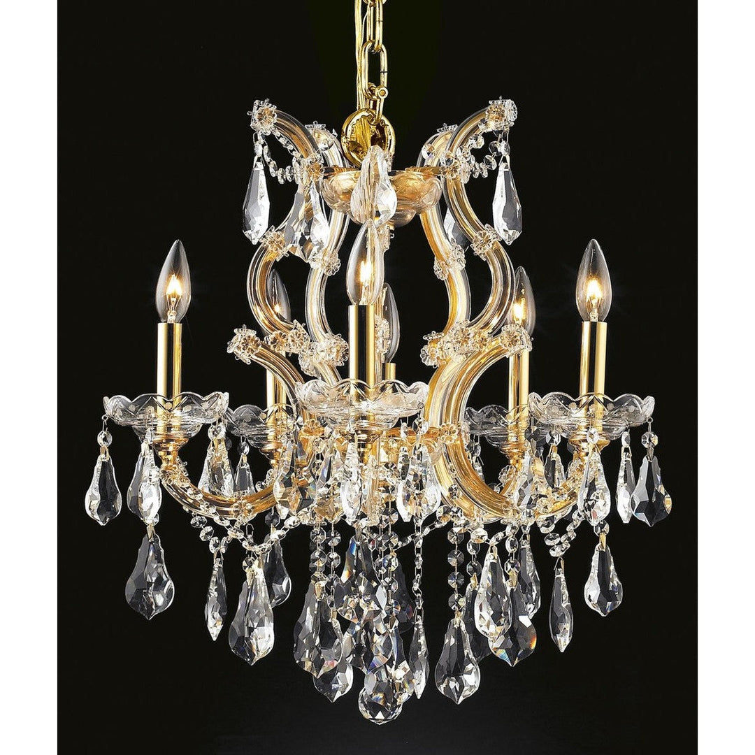 Elegant Maria Theresa 2801D20G/RC Chandelier Light - Gold