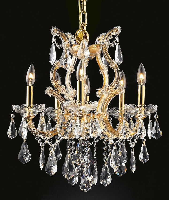 Elegant Maria Theresa 2801D20G/RC Chandelier Light - Gold