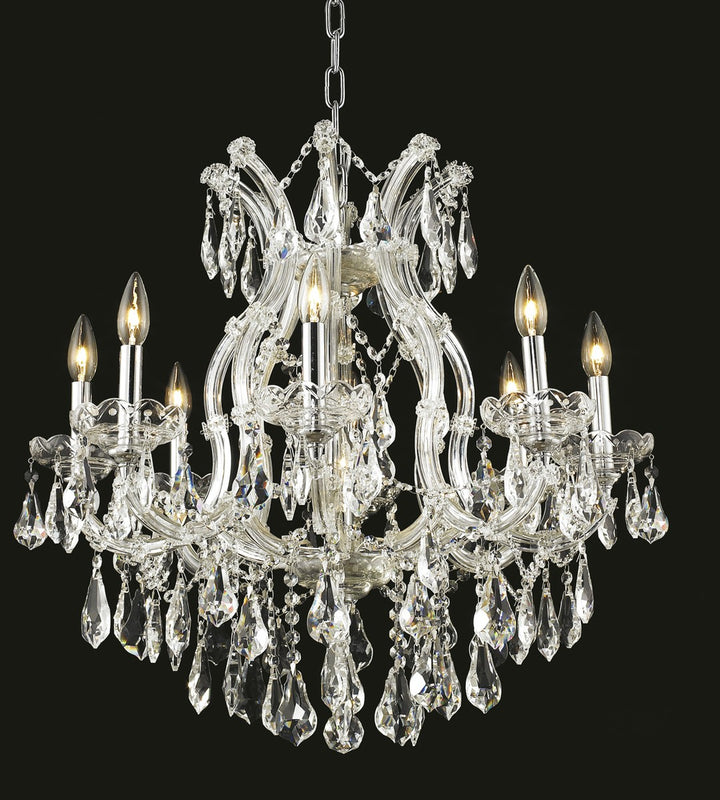 Elegant Maria Theresa 2801D26C/RC Chandelier Light - Chrome