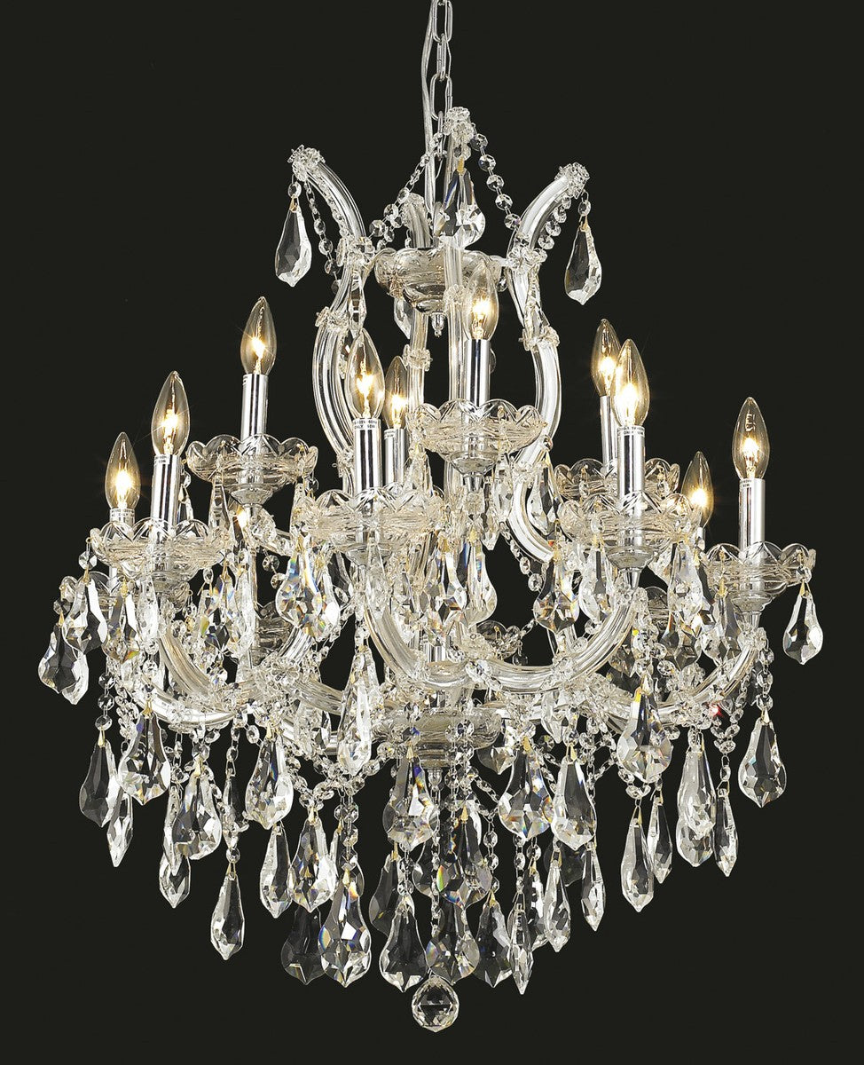 Elegant Maria Theresa 2801D27C/RC Chandelier Light - Chrome