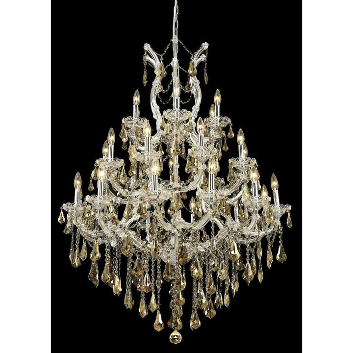 Elegant Maria Theresa 2801D38C-GT/RC Chandelier Light - Chrome