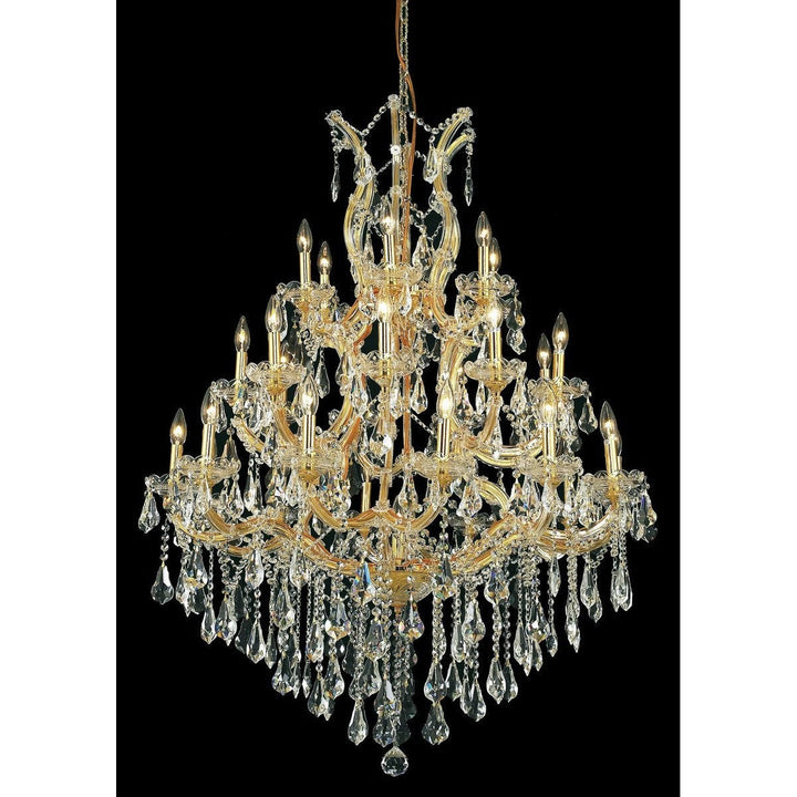 Elegant Maria Theresa 2801D38G/RC Chandelier Light - Gold