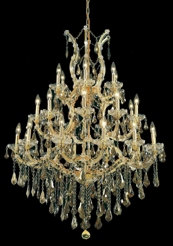 Elegant Maria Theresa 2801D38G-GT/RC Chandelier Light - Gold