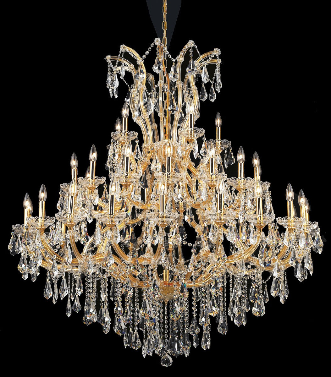 Elegant Maria Theresa 2801G52G/RC Chandelier Light - Gold