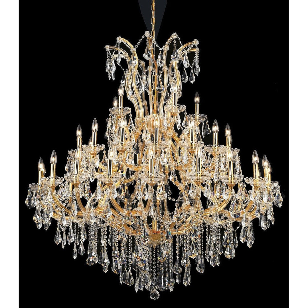 Elegant Maria Theresa 2801G52G/RC Chandelier Light - Gold