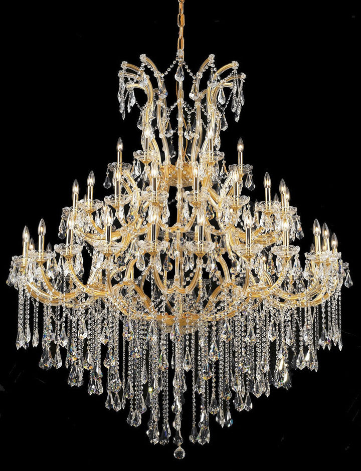 Elegant Maria Theresa 2801G60G/RC Chandelier Light - Gold