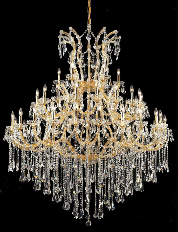 Elegant Maria Theresa 2801G60G/RC Chandelier Light - Gold