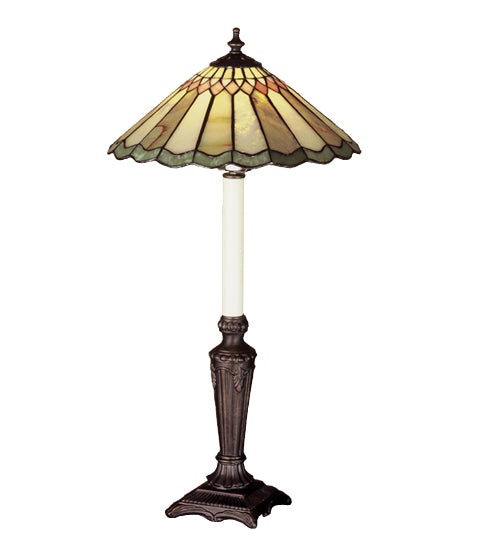 Meyda Tiffany Lighting 48384 Carousel One Light Buffet Lamp Lamp Bronze / Dark