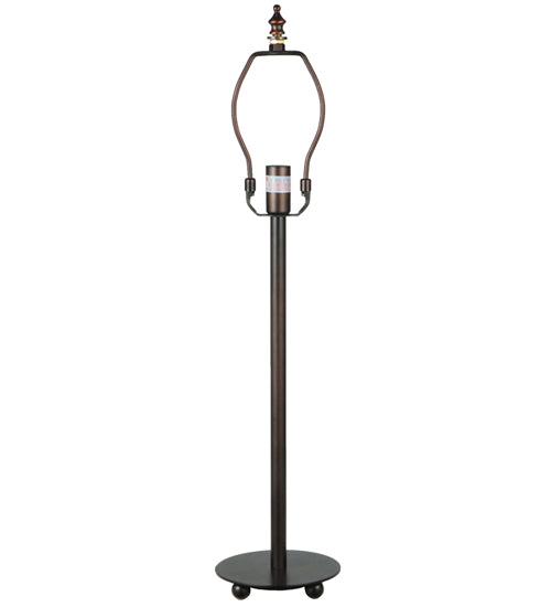 Meyda Tiffany Lighting 48494 Penn One Light Table Base Utility Light Bronze / Dark