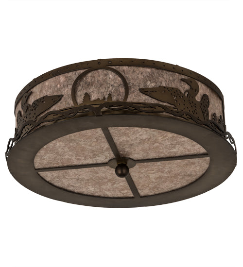 Meyda Tiffany Loon 48796 Ceiling Light - Antique Copper