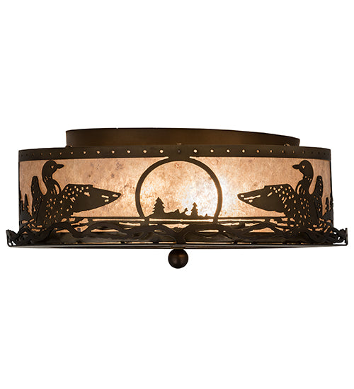 Meyda Tiffany Loon 48796 Ceiling Light - Antique Copper