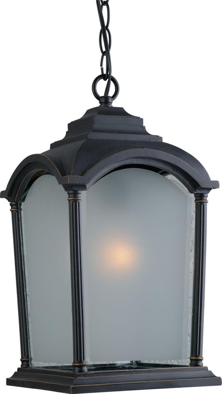 Artcraft Lighting AC8115BG Hartford One Light Pendant Outdoor Black