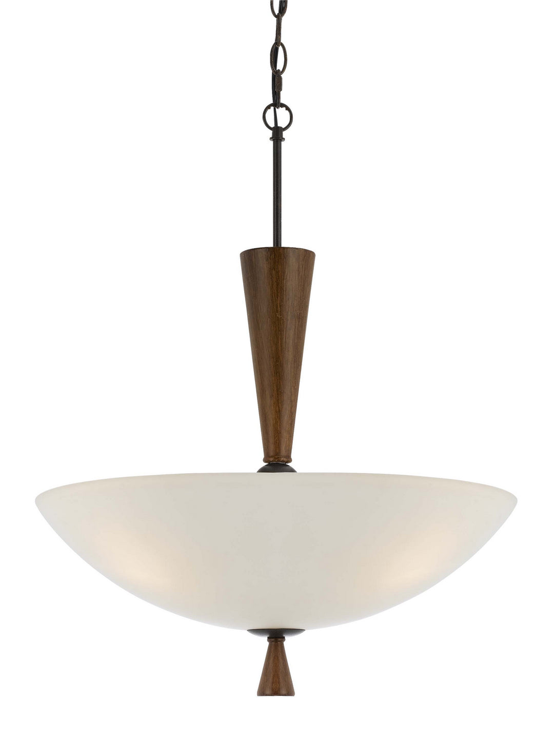 Cal Verona FX-3528/1P Pendant Light - Mahogany