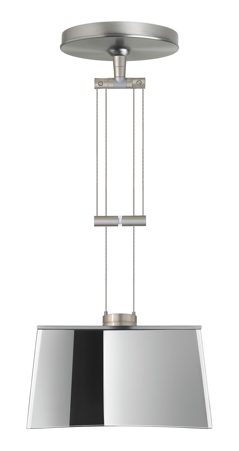 Besa Groove 1XA-6773MR-SN Pendant Light - Satin Nickel