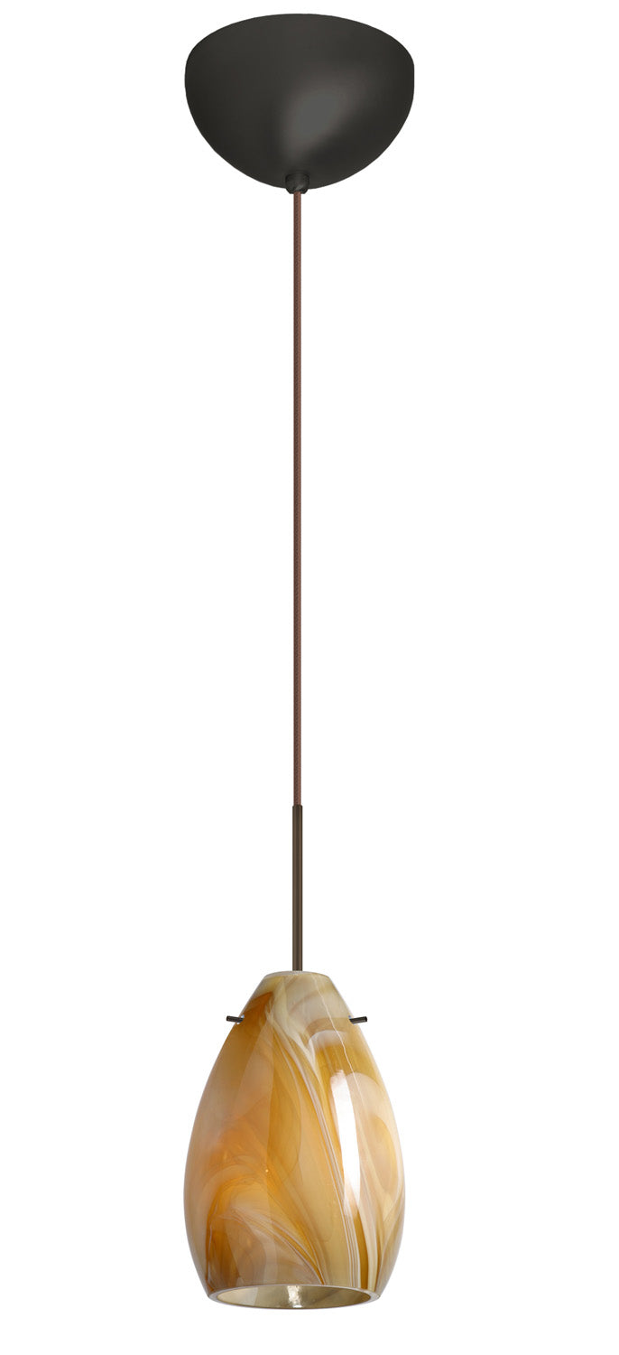 Besa Pera 1XC-1713HN-LED-BR Pendant Light - Bronze