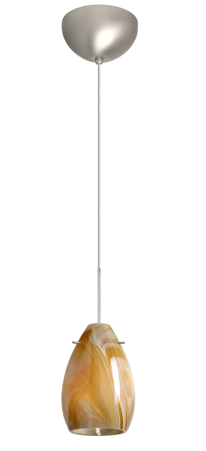 Besa Pera 1XC-1713HN-LED-SN Pendant Light - Satin Nickel